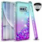 For Samsung Galaxy S10e case 3D PET Screen Protector 2 Pack Glitter Liquid