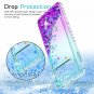 For Samsung Galaxy S10e case 3D PET Screen Protector 2 Pack Glitter Liquid