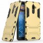 For Nokia 7 Plus Case Dual Layer Armor Hard Slim Hybrid Kickstand Phone Gold