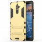For Nokia 7 Plus Case Dual Layer Armor Hard Slim Hybrid Kickstand Phone Gold