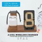 Wireless Charging Stand   3 in 1 Apple Watch Charging Stand for AirPods Wood