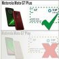 For Moto G7 Case Soft Slim Shockproof AntiFingerprint Full Protective Blue