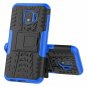 For Galaxy J2 Case Kickstand Hard PC Back Cover Dual Layer Protection Blue