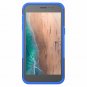 For Galaxy J2 Case Kickstand Hard PC Back Cover Dual Layer Protection Blue
