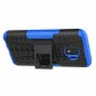 For Galaxy J2 Case Kickstand Hard PC Back Cover Dual Layer Protection Blue