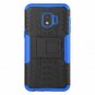 For Galaxy J2 Case Kickstand Hard PC Back Cover Dual Layer Protection Blue
