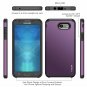 For Galaxy J3 2017 Case Heavy Duty Dual Layer Hybrid Rugged Bumber Purple