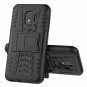 For Galaxy J2 Case Kickstand Hard PC Back Cover Dual Layer Protection Black