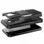 For Galaxy J2 Case Kickstand Hard PC Back Cover Dual Layer Protection Black