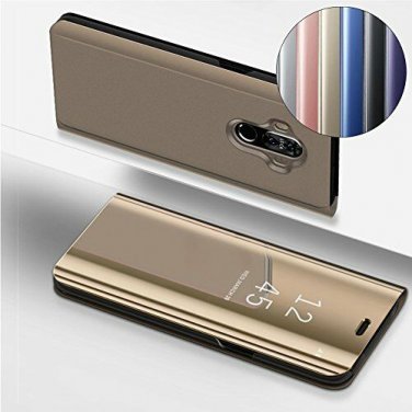 Huawei Mate10 Pro Case Design Clear View Flip Bookstyle Luxury Protecter Mirror