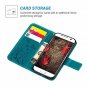 For Samsung Galaxy S7 Case Wallet Leather Credit Card ID Holders Ultra Slim Blue