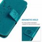 For Samsung Galaxy S7 Case Wallet Leather Credit Card ID Holders Ultra Slim Blue