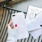 For iPhone 7/8 Plus Case Cute Ultra Thin Tinfoil Series Macaron Soft Color White
