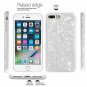 For iPhone 7/8 Plus Case Cute Ultra Thin Tinfoil Series Macaron Soft Color White