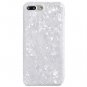 For iPhone 7/8 Plus Case Cute Ultra Thin Tinfoil Series Macaron Soft Color White