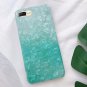For iPhone 7/8 Plus Case Cute Ultra Thin Tinfoil Series Macaron Soft TPU Teal