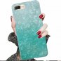For iPhone 7/8 Plus Case Cute Ultra Thin Tinfoil Series Macaron Soft TPU Teal