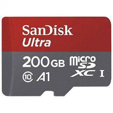 Memory Card SanDisk 200GB Ultra microSDXC UHSI with Adapter Micro SD Full HD