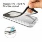 For iPhone XR Case Waterproof Full-Body Rugged Clear Bumper Shockproof White