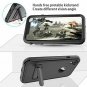 For iPhone XR Case Waterproof Full-Body Protective Shockproof Clear Black