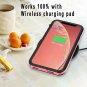 For iPhone XR Case Waterproof Full Body Protective Screen Protector Clear Pink