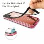 For iPhone XR Case Waterproof Full Body Protective Screen Protector Clear Pink