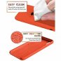 For iPhone XR Case Gel Rubber Liquid Silicone Shockproof Drop Protective Coral