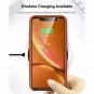 For iPhone XR Case Gel Rubber Liquid Silicone Shockproof Drop Protective Coral