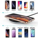 Wireless Charger for XR/XS Max/XS/X/8/8 Plus,Galaxy S9/S9+/S8/S8+/S7 AC Adapter