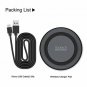 Wireless Charger for XR/XS Max/XS/X/8/8 Plus,Galaxy S9/S9+/S8/S8+/S7 AC Adapter