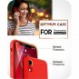 For iPhone XR Case Slim Rubber Liquid Silicone Shockproof Drop Protective Red