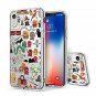 For iPhone XR Case Premium Clear Scratch-Resistant Cute Creative Doodle