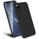 For iPhone XR Case Gel Rubber Liquid Silicone Shockproof Drop Protective Black