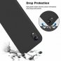 For iPhone XR Case Gel Rubber Liquid Silicone Shockproof Drop Protective Black