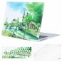 MacBook Air 13 Hard Case Keyboard Cover  Screen Protector Bridge River Trees