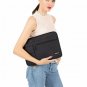 Laptop Shoulder Bag 2019 MacBook Air 13 inch Polyester Flapover Briefcase Black