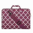 Laptop Shoulder Bag Compatible 1515.6 Inch MacBook Pro Ultrabook Netbook Wine