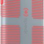 For iPhone 11 Pro Max Case Rubber Shock Absorbent Nickel Grey/Warning Orange