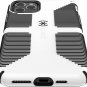 For iPhone 11 Pro Max Case Rubber Shock Absorbent Light Protective White/Black