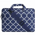 Laptop Shoulder Bag Compatible 1515.6 Inch MacBook Pro Ultrabook Netbook Navy