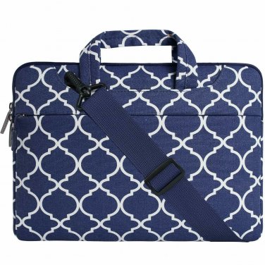 Laptop Shoulder Bag Compatible 1515.6 Inch MacBook Pro Ultrabook Netbook Navy