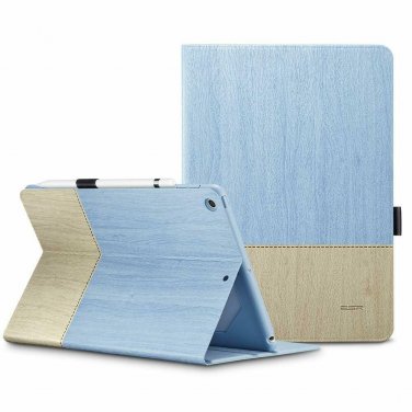 Case for iPad 9.7 Apple Pencil Holder Multi Angle Viewing Stand, Smart Cover