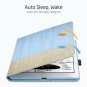 Case for iPad 9.7 Apple Pencil Holder Multi Angle Viewing Stand, Smart Cover