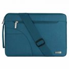 Laptop Shoulder Bag Compatible 1515.6 Inch  MacBook Pro Ultrabook Deep Teal