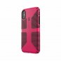 Case for iPhone X/Xs with Dual Layer ShockAbsorbent Rubber Grapefruit Orange