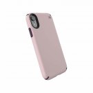 Case for iPhone XR Soft Touch Anti Microbial Treatment Cover Meadow Pink Purple