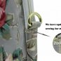 Laptop Shoulder Messenger Bag 14 15.6 inch Waterproof Canvaslove Grey Rose