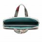 Laptop Shoulder Messenger Bag 14 15.6 inch Waterproof Canvaslove Grey Rose