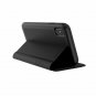 iPhone Xs Max Case Folio Leather Shock Absorbing Card Slot holds Black/Black