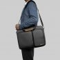 Laptop Shoulder Bag 15.6 Inch with Protective Compartment Briefcase Bag Black